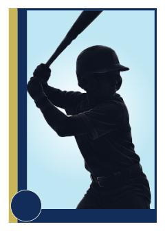 Stripes card design