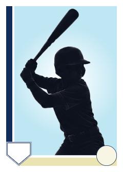 Home Plate card design